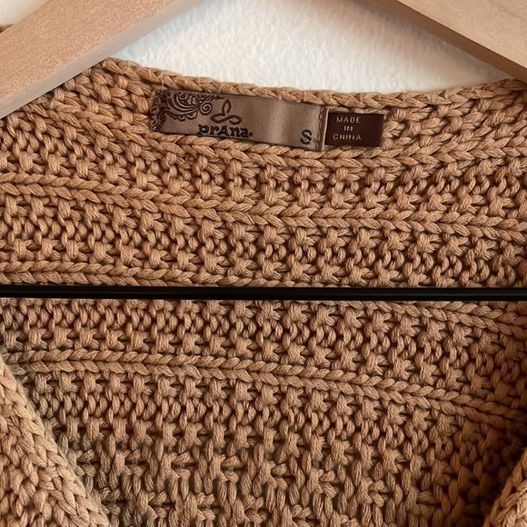Prana Estee Chunky Knit Sweater Vest. Sz. S - Picture 3 of 6